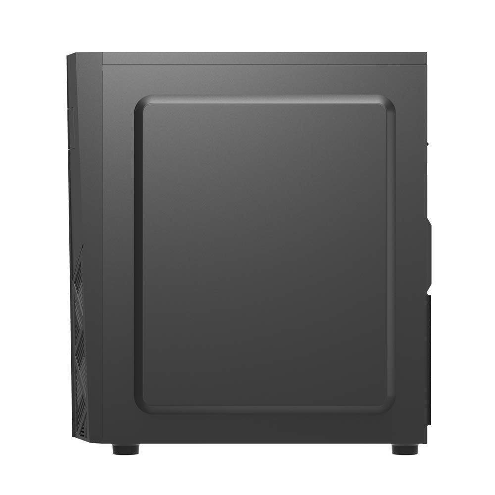 Zalman T8 Mid Tower ATX PC Case - High Airflow Gaming Computer Chassis with Tempered Glass Side Panel, USB 3.0 - Perfect for Gaming Rigs & Workstation Builds