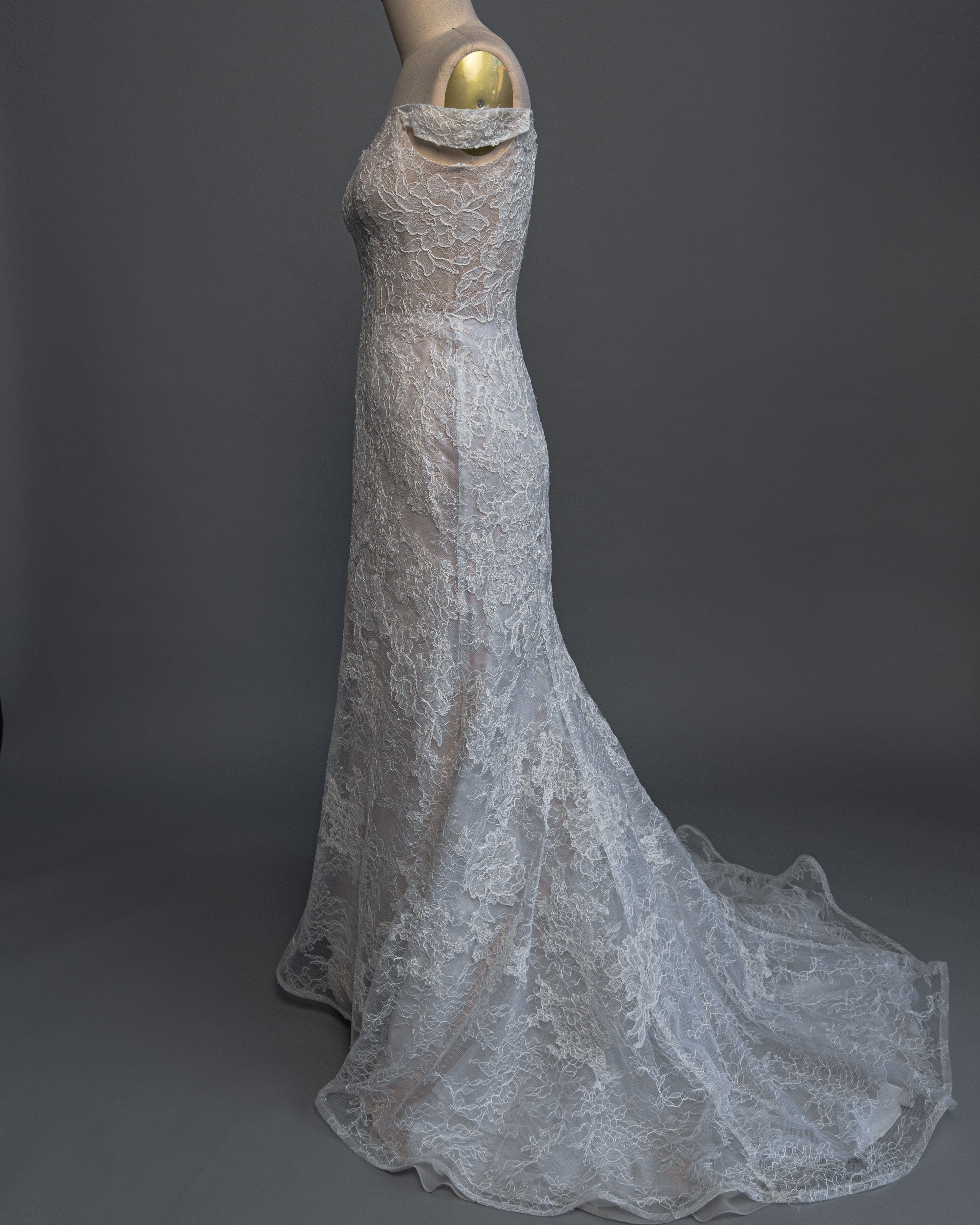 Anne Barge Zara Wedding Dress - Size 12 | Elegant A-Line Bridal Gown for Church Ceremony & Formal Events