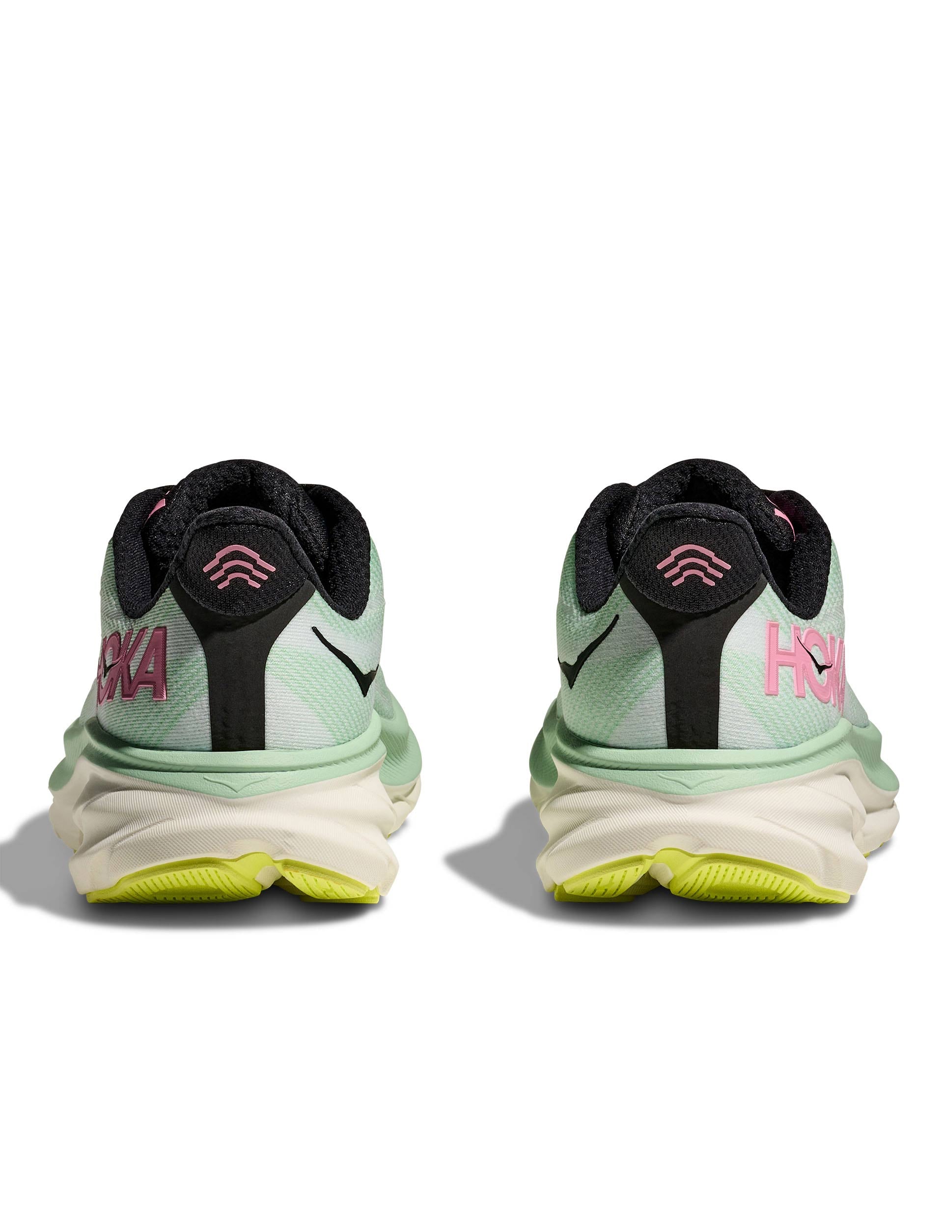 Brooks Men's Clifton 9 Running Shoes - Mint Fluorite/Snow Melt - Lightweight Cushioned Road Running Sneakers for Men - Perfect for Marathon Training & Daily Jogging
