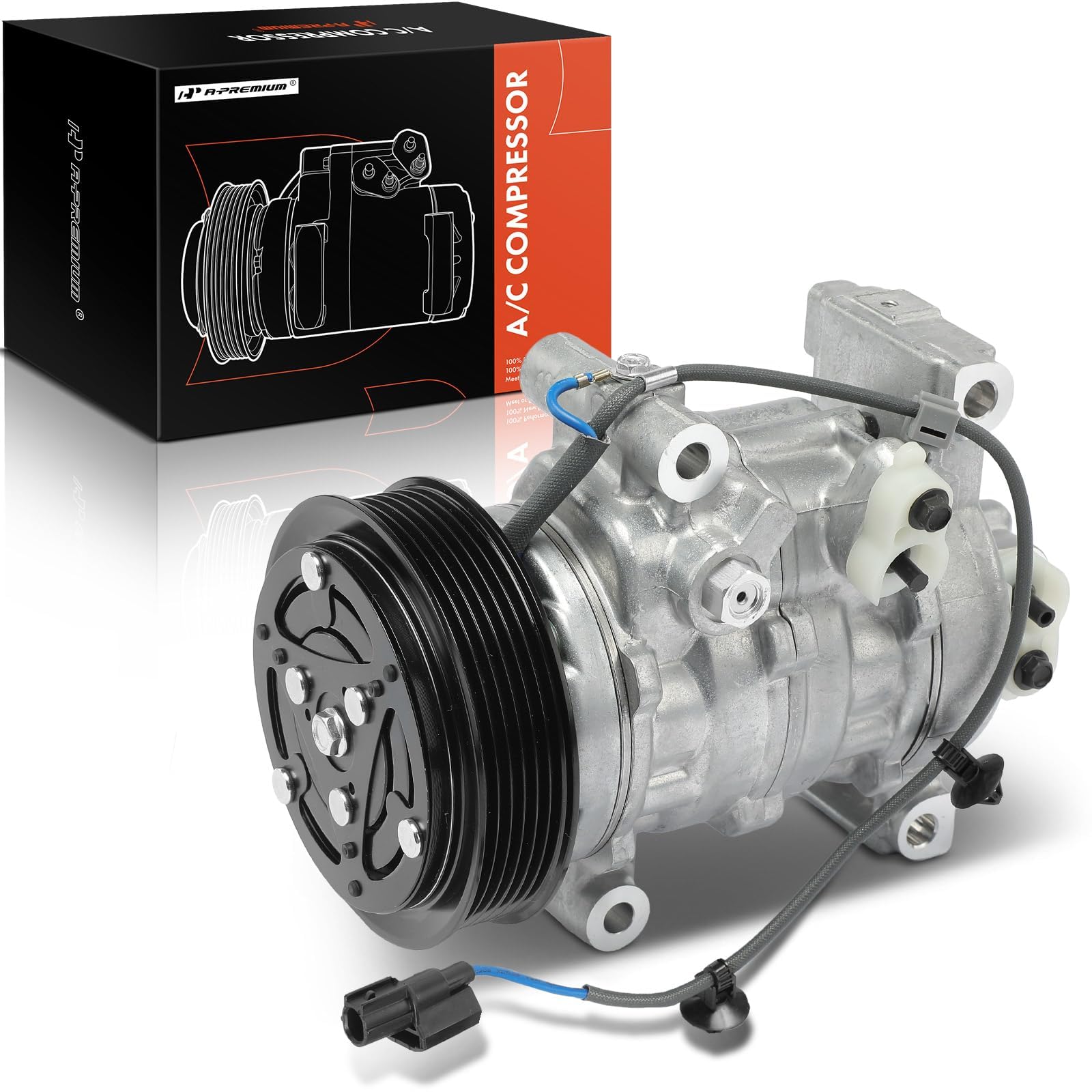Premium AC Compressor with Clutch for Honda Fit 1.5L 2015-2018 - Direct Replacement Part for Cool & Comfortable Driving in Summer
