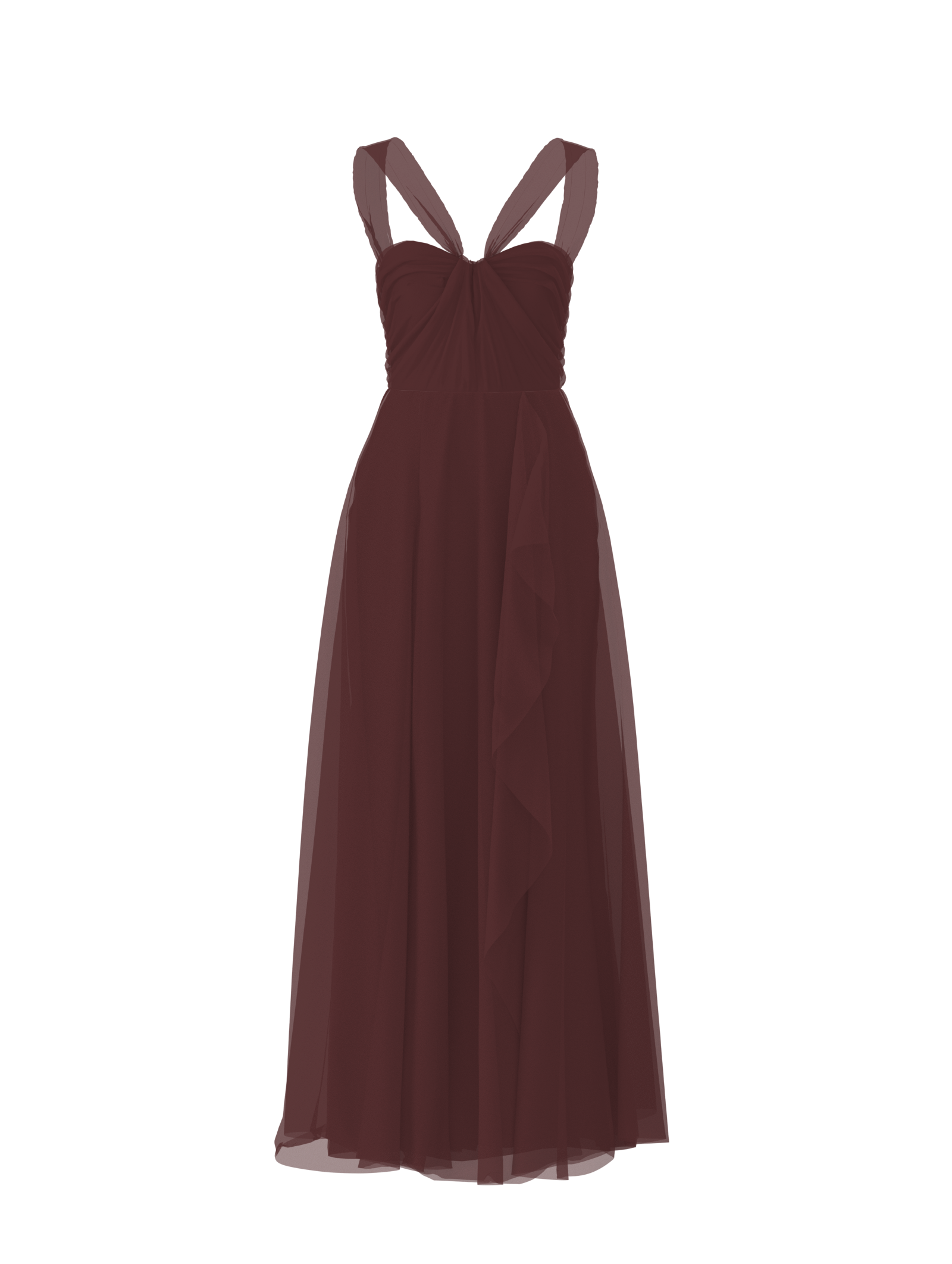 Cerisa Bodice & Jaycie Skirt Set - Elegant Ruby Red Women's Fashion Outfit for Parties, Weddings & Special Occasions