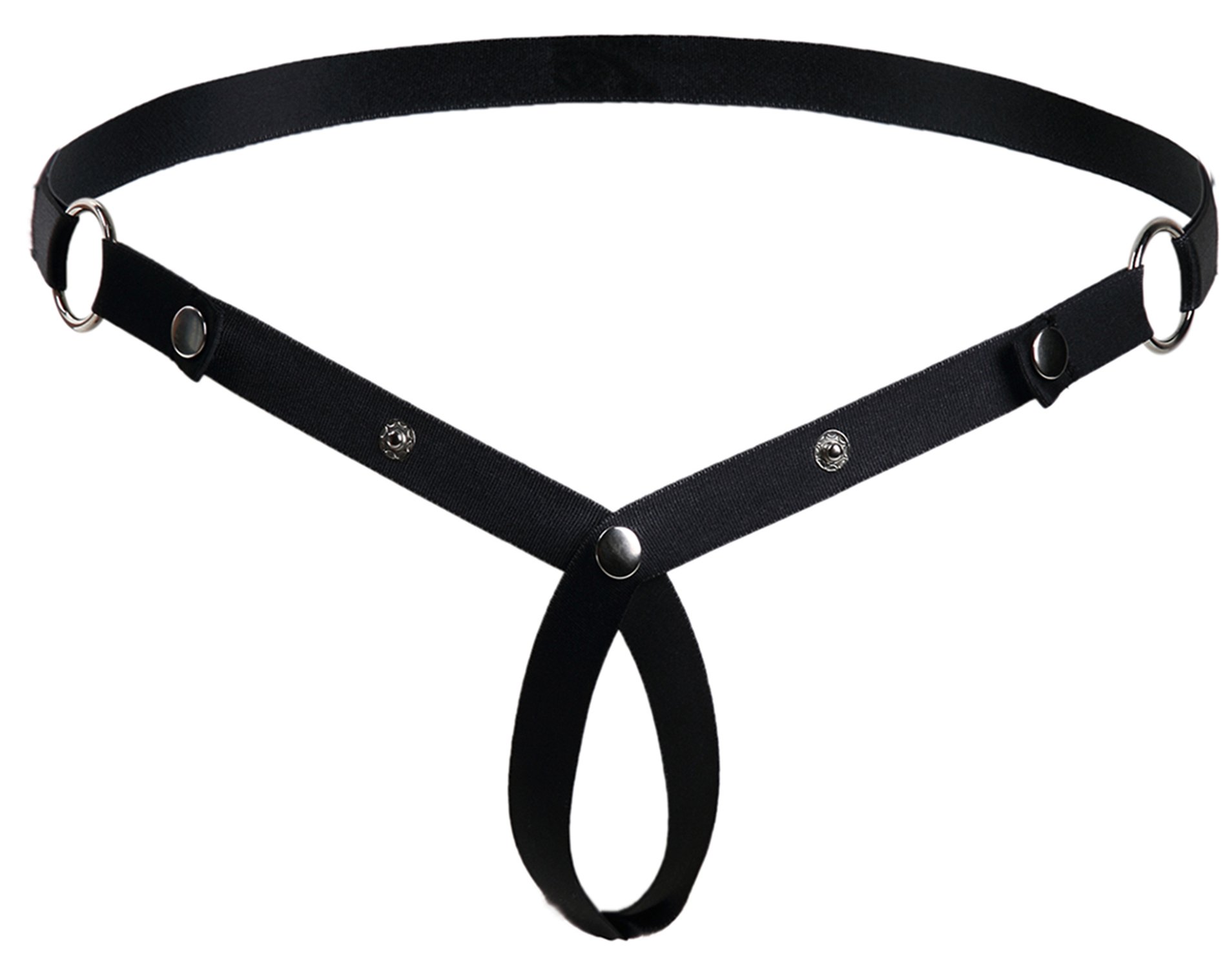 Men's Leather Ring G-String Thong Underwear - Comfortable & Sexy for Daily Wear, Lingerie & Special Occasions