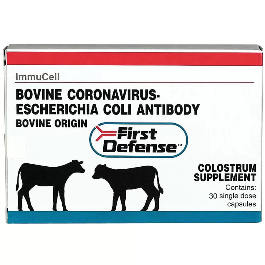 First Defense™ Calf Immune Support Supplement by ImmuCell - Boost Newborn Calf Health & Disease Resistance - Ideal for Dairy & Beef Cattle Farms, Veterinary Use, and Livestock Health Management