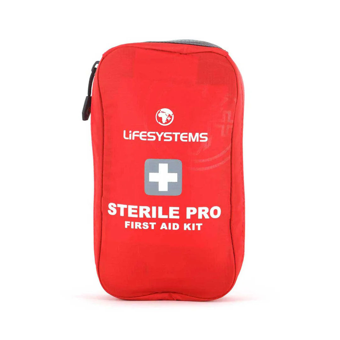 Lifesystems Sterile Pro First Aid Kit - Compact Emergency Medical Supplies for Travel, Hiking, Camping & Home Safety