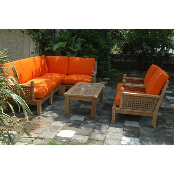 Luxury 7-Piece Modular Sectional Sofa Set - Modern L-Shaped Living Room Furniture for Home, Apartment & Office