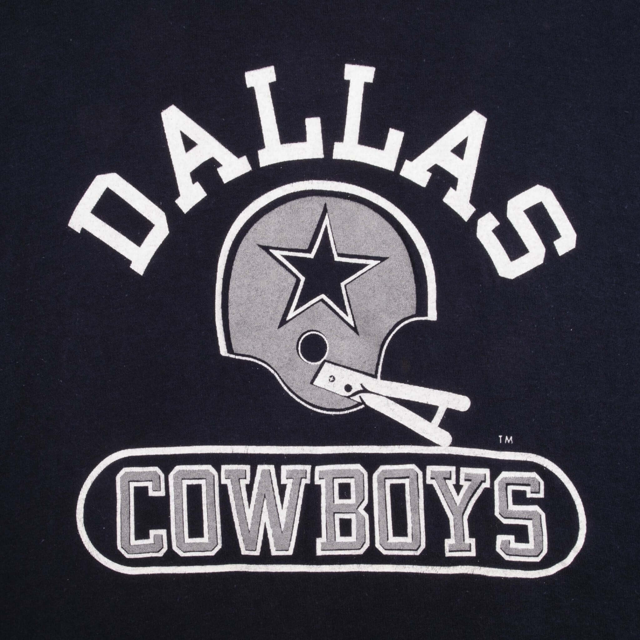 Vintage Champion NFL Dallas Cowboys T-Shirt 1980s - Size Large - Made in USA - Retro Football Fan Gift & Game Day Outfit