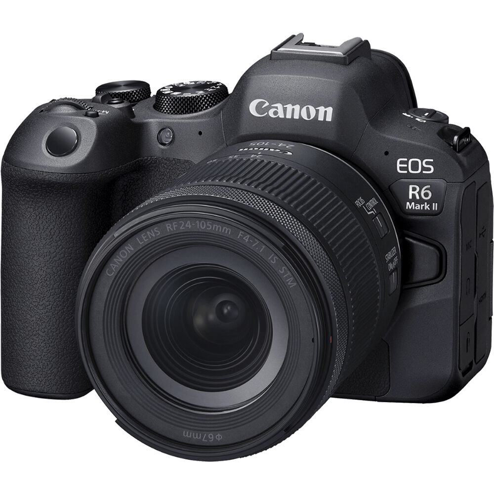 Canon EOS R6 Mark II Mirrorless Camera with RF 24-105mm f/4-7.1 IS STM Lens - Professional Full Frame Photography for Travel, Vlogging & Portrait Shooting