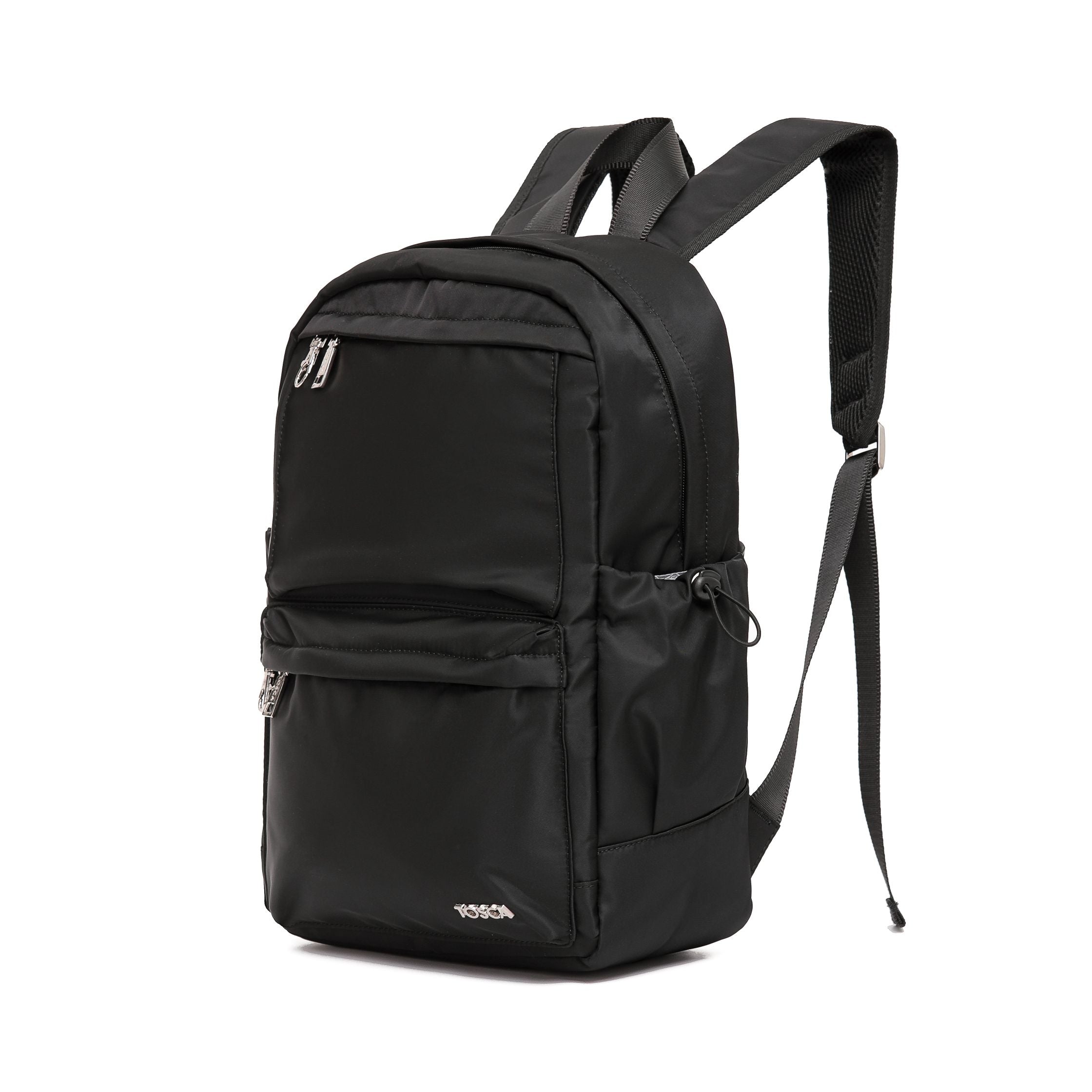 Tosca TCA957 Anti-Theft Backpack - Secure Travel Laptop Backpack with USB Charging Port, RFID Blocking & Water Resistant - Perfect for Commuting, Business Travel & College Students (Black)