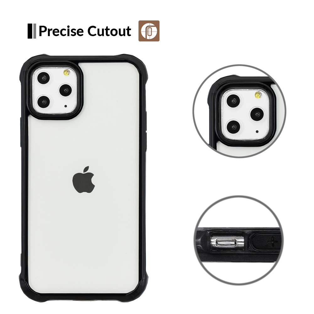 Custom iPhone 11 Pro Max Case with Photo/Text Personalization - Soft TPU Bumper & Clear PC Back Cover | Perfect for Gifts, Travel Protection & Everyday Use (PHT-BK-P1)