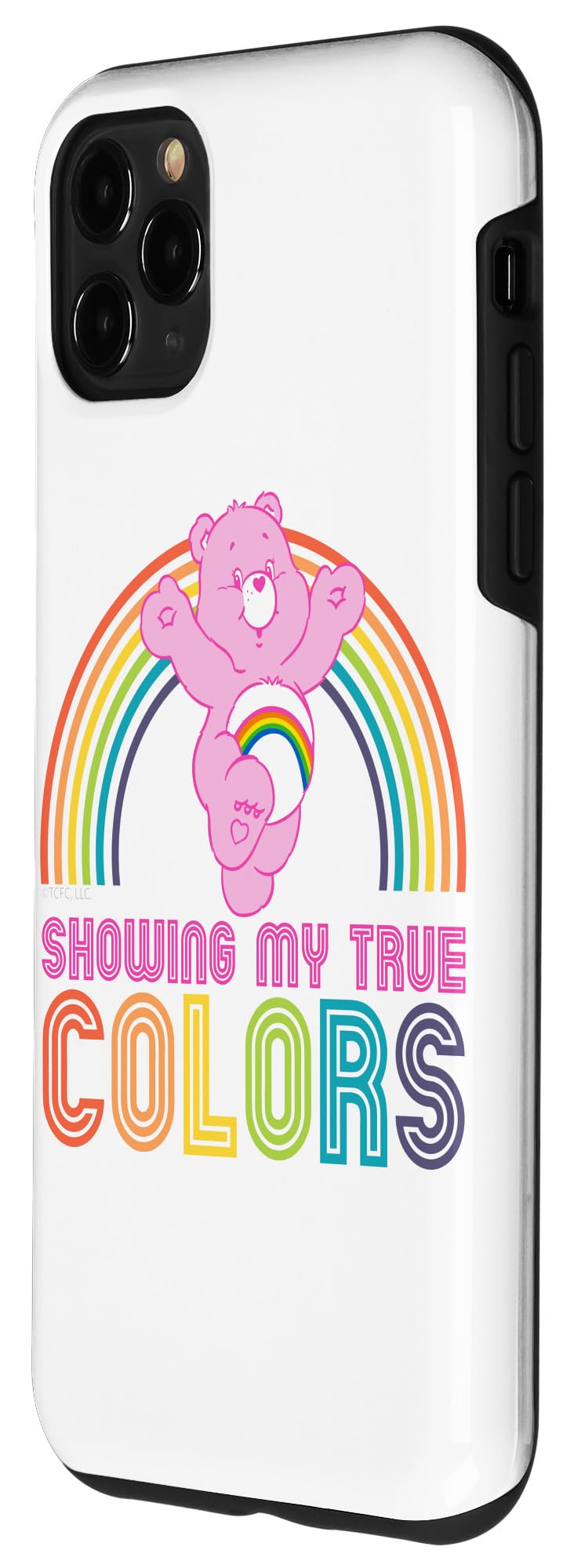 iPhone 11 Pro Max Care Bears 'Showing My True Colors' Protective Phone Case - Cute & Durable Cover for Everyday Use, Travel & Gift Giving