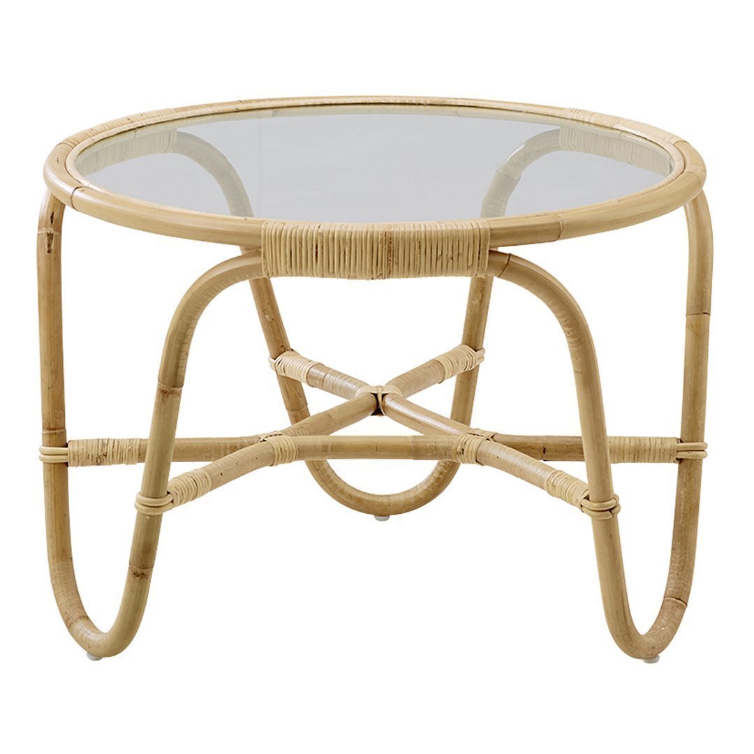 Charlottenborg Modern Glass Top Dining Table - Elegant Scandinavian Design for Home & Office Use
