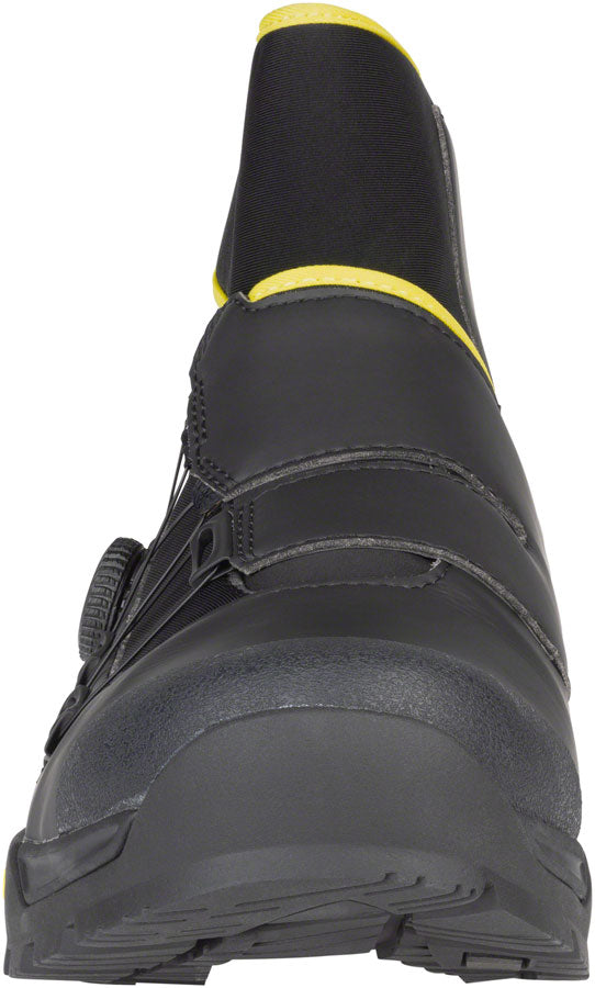 45NRTH Ragnarok BOA Cycling Boots - Waterproof Winter Bike Shoes for Men, Black, Size 46 - Perfect for Cold Weather Commuting & Mountain Biking
