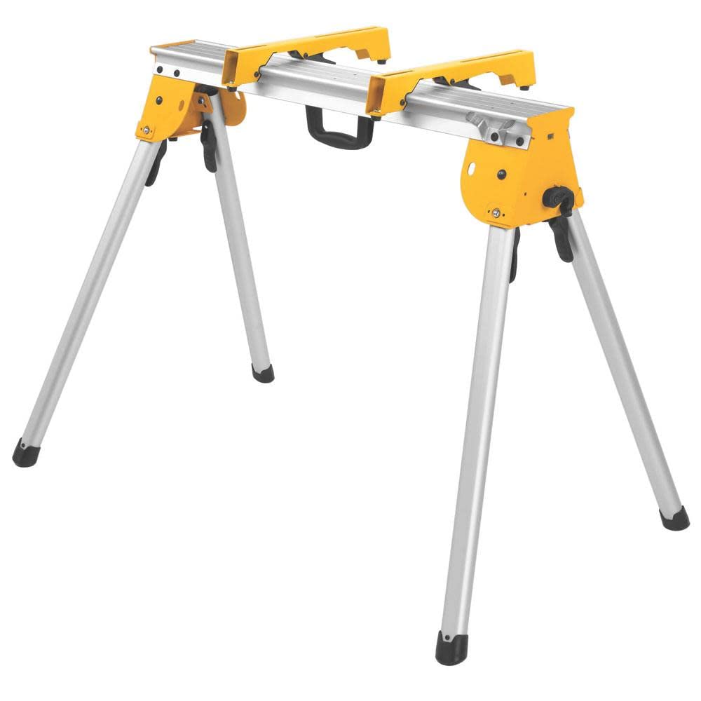 DEWALT Heavy Duty Miter Saw Stand (DWX725) - Silver | Portable Workbench for Woodworking, Construction & DIY Projects