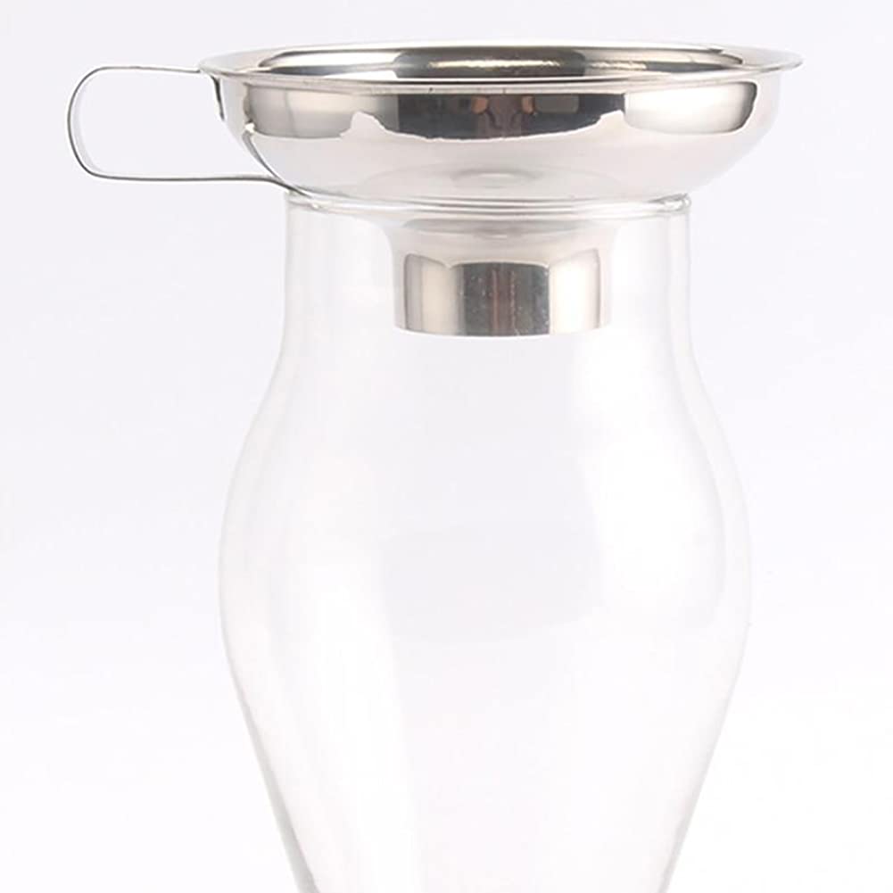 Alnicov 2-Pack Stainless Steel Canning Funnel Set - Wide & Regular Mouth Mason Jar Funnel with Handle for Liquid & Dry Ingredients (Small + Large Sizes) - Perfect for Home Canning, Food Preservation & Kitchen Transfer