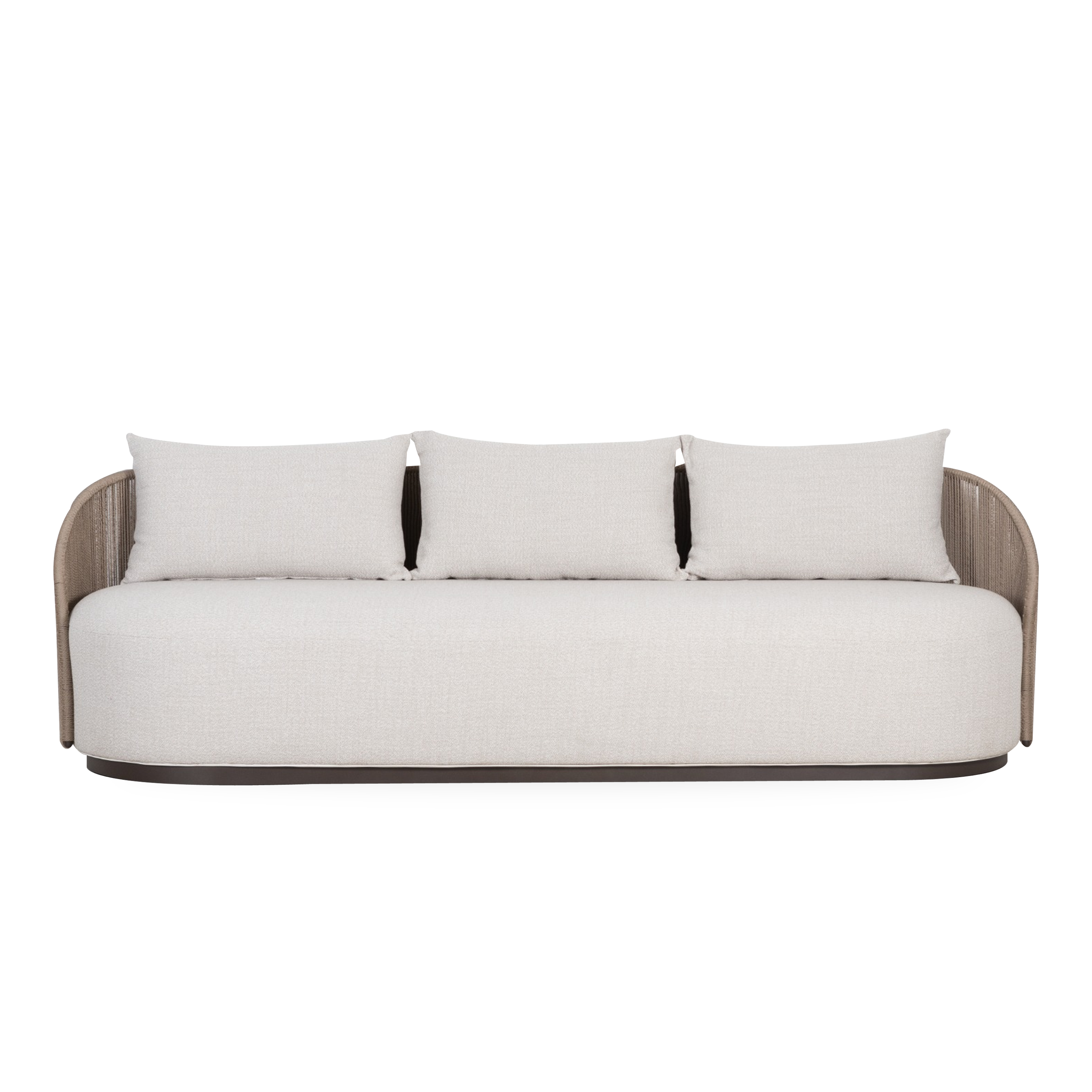 Milan Sofa - Modern 3-Seater Fabric Couch for Living Room, Comfortable & Stylish Home Furniture - Perfect for Lounging, Entertaining, and Family Gatherings