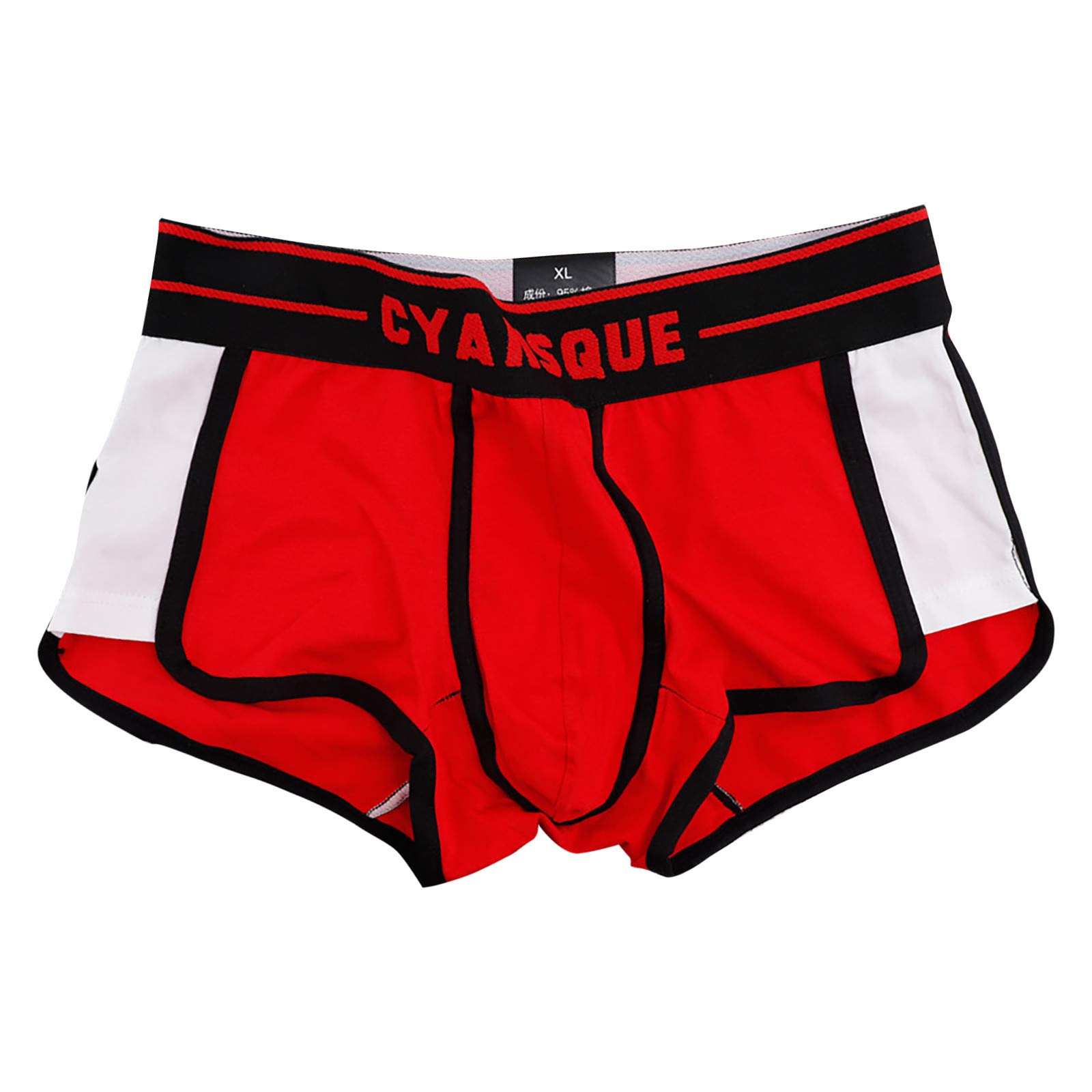 Breathable Cotton Men's Sports Boxer Briefs - Comfortable & Personalized Underwear for Active Lifestyle, Gym & Daily Wear