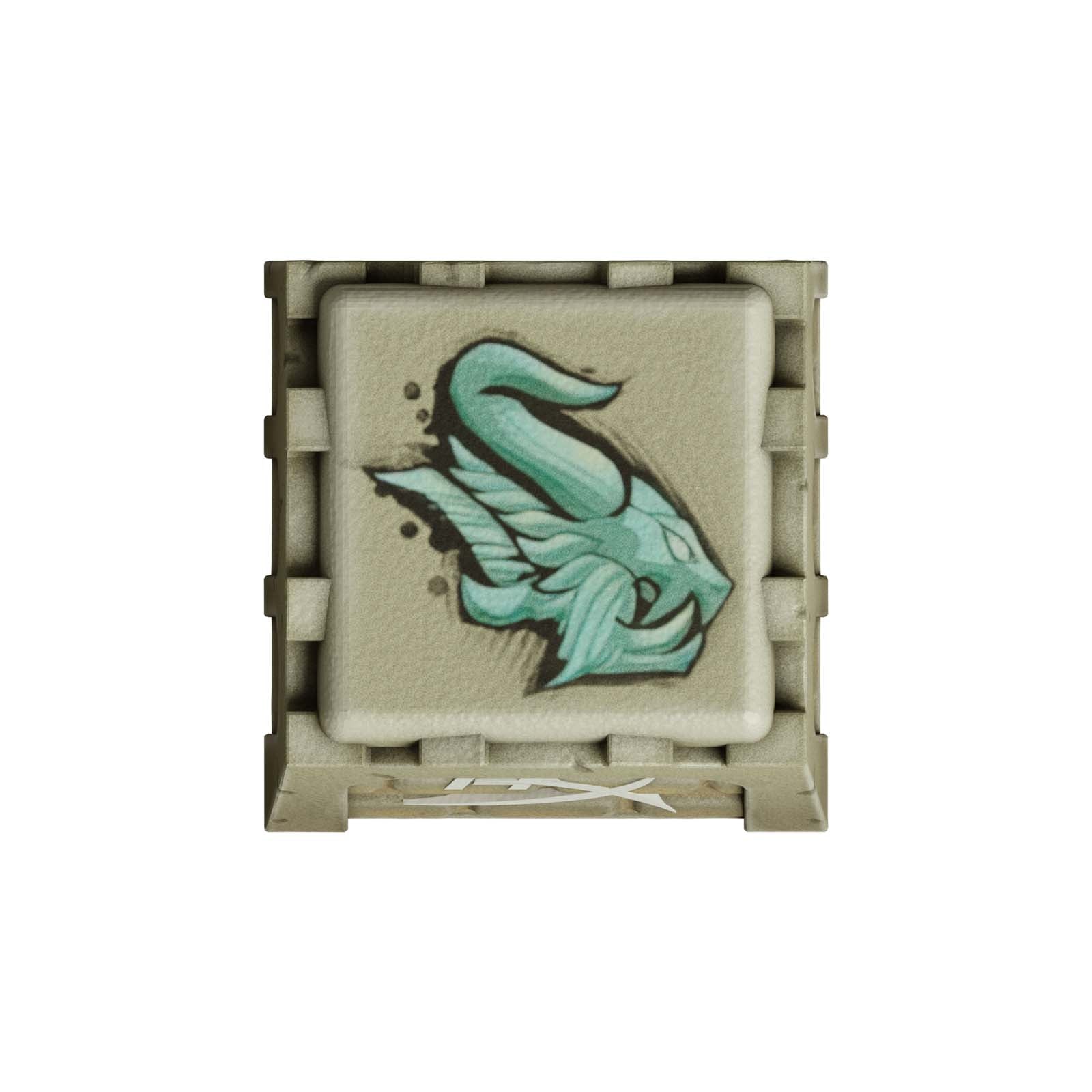 Custom HX3D Guild Wars 2 Warclaw Keycap - Mechanical Keyboard Artisan Keycap for Gamers & Collectors - Perfect for Gaming Setups & Keyboard Customization