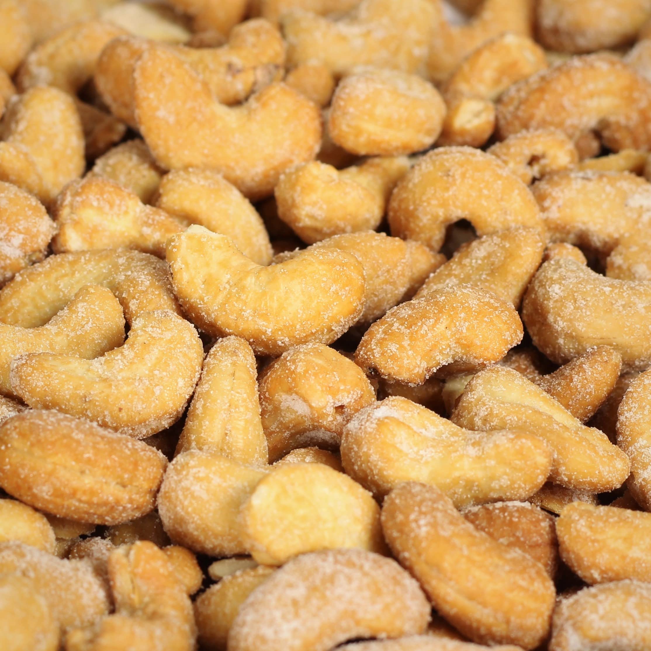 Honey Roasted Cashews 10 LBS Bulk - Gourmet Honey Sugar Coated Cashew Nuts | Sweet & Salty Non-Dairy Kosher Snack for Parties, Office & Healthy On-the-Go Treats