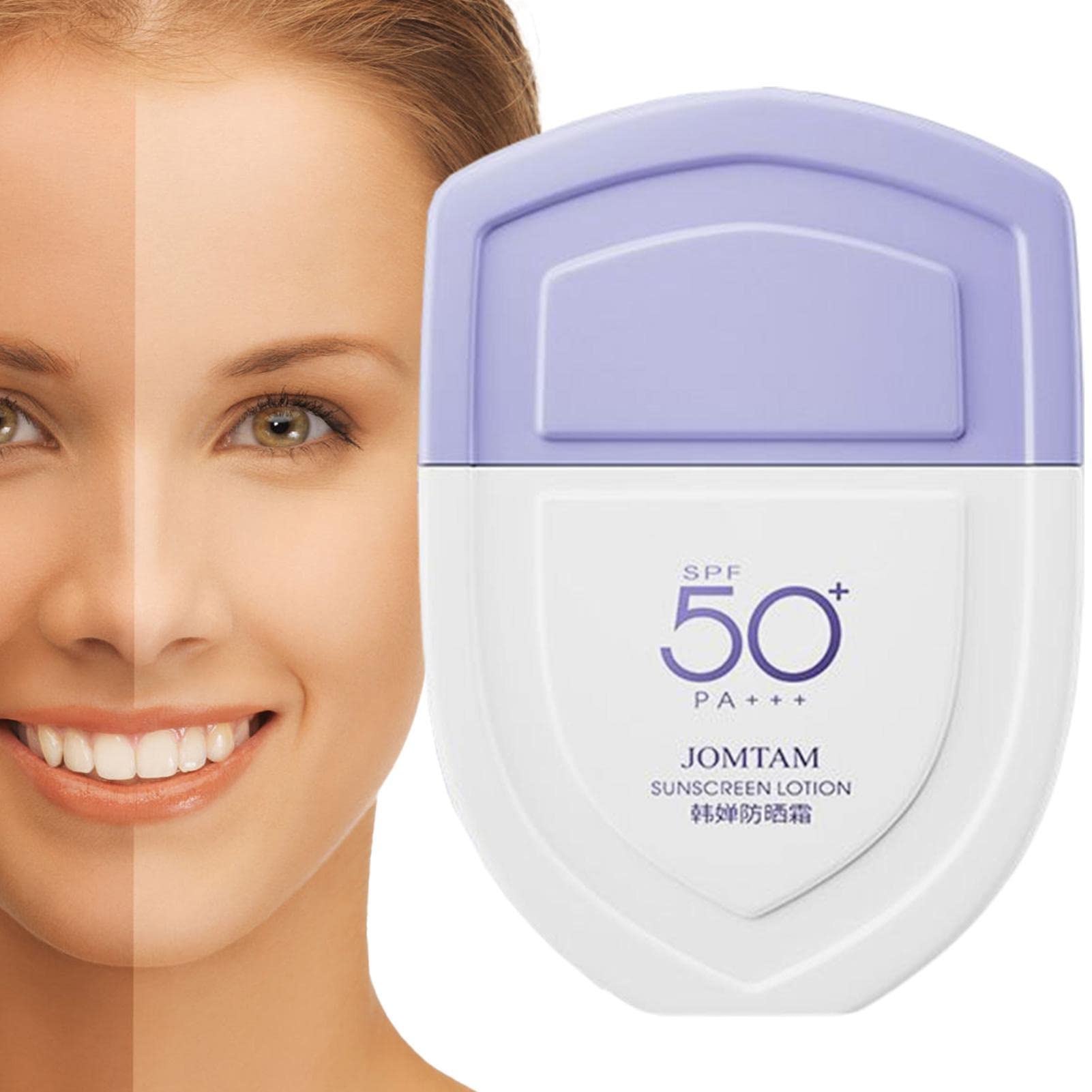Best SPF50+ Sunscreen for Face & Body - Waterproof, Sweatproof, Non-Greasy Sunblock Cream with PA+++ Protection | Perfect for Beach, Swimming, Outdoor Sports & Daily Use