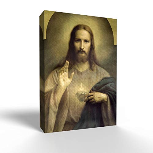 SIGNWIN Christ The Creator Canvas Wall Art - 32x48 Inches High Definition Giclee Print, Religious Home Decor for Living Room, Bedroom & Church | Perfect for Christian Gift & Spiritual Inspiration