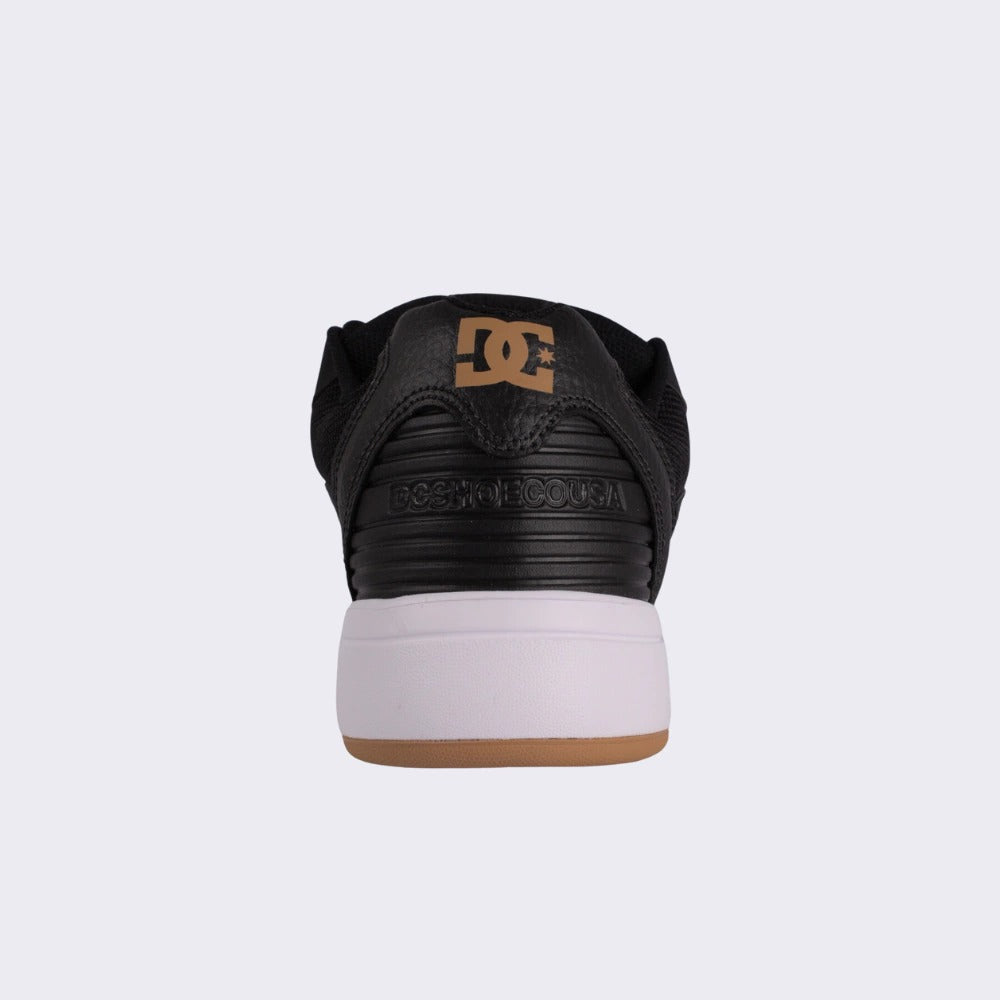 DC Versatile RS Black Skate Shoes for Men & Women - Comfortable Sneakers for Walking, Running & Casual Wear