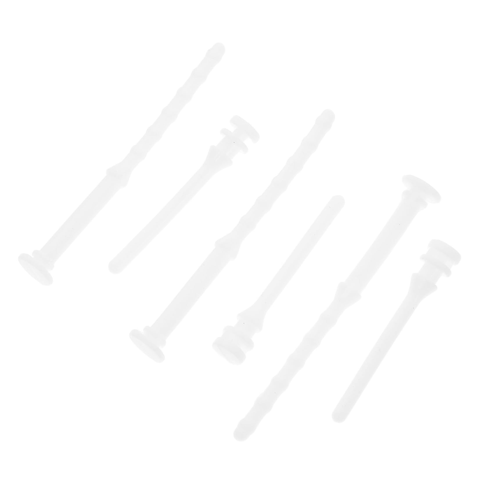 GLEAVI 80 Pcs Computer Case Screws Kit - White Silicone Rubber Fan Rivets, Mounting Nails & Accessories for PC Build, Repair & Maintenance (Ideal for Gaming Rigs, Workstations & Home Computers)