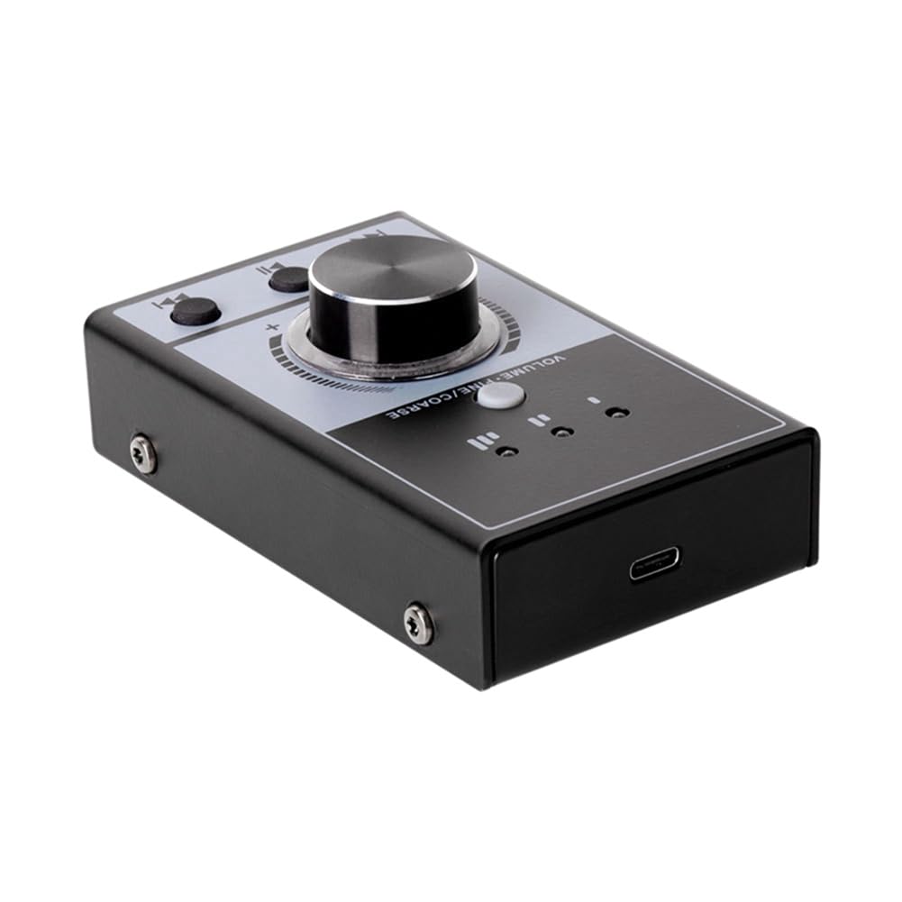 USB Sound Card Controller for PC & Mobile - Recording & Volume Control