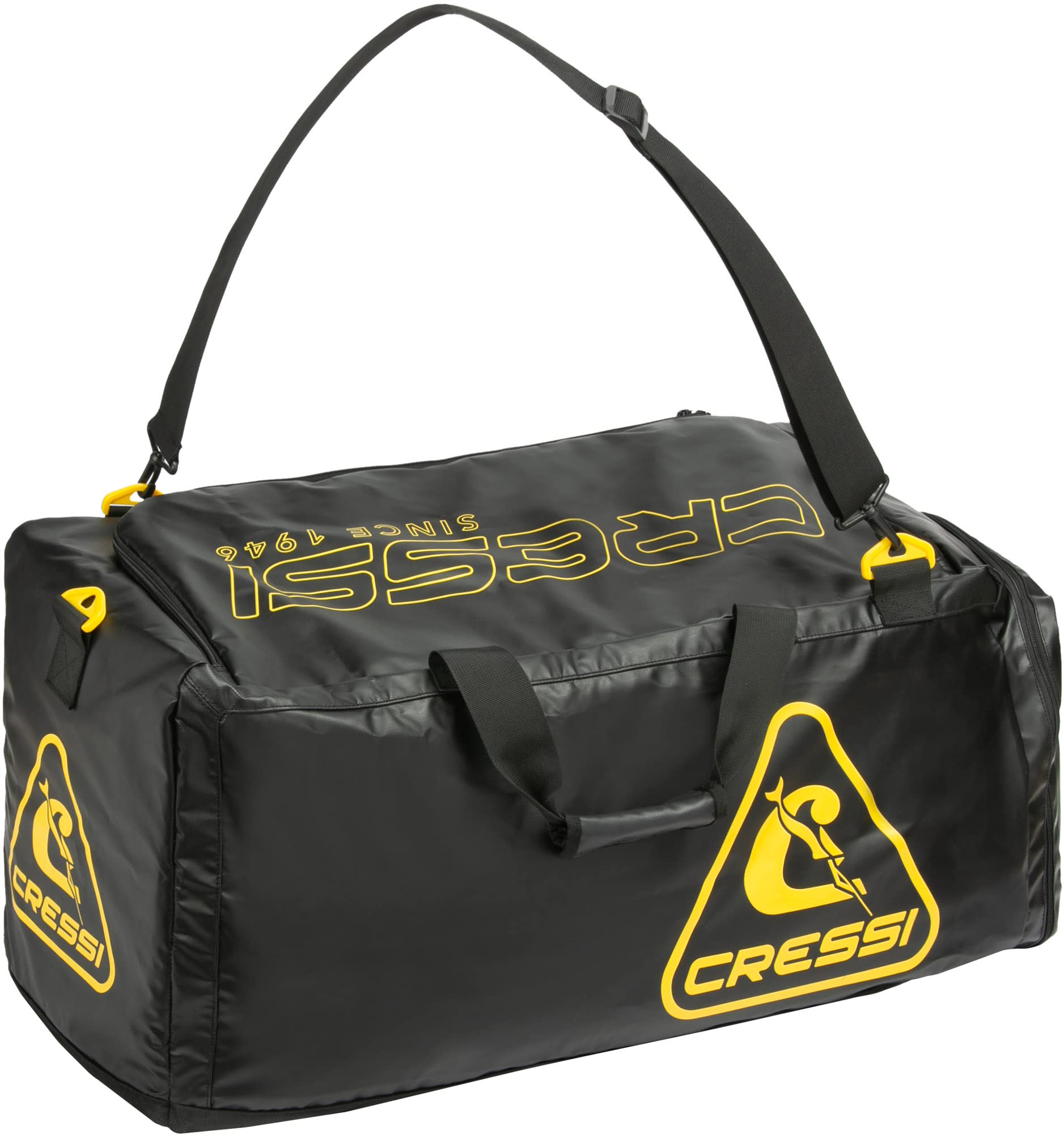 **Cressi Waterproof 110L Duffel Bag with Adjustable Shoulder Strap – Durable Gear Protection for Outdoor Adventures, Water Sports, Boating & Scuba Diving – Megattera Series – Designed in Italy – Perfect for Travel, Camping & Beach Trips**