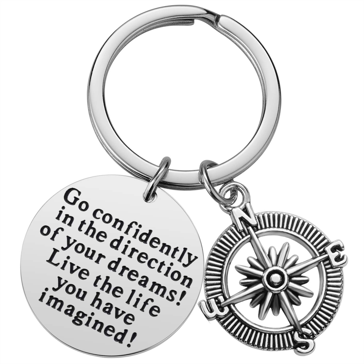 Inspirational Keychain Gifts for Graduation - 