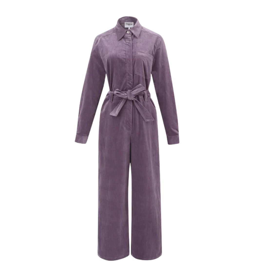 Alya Jumpsuit for Women - Soft Lilac Romper with Pockets | Casual Summer Outfit, Beach Cover-Up & Boho Festival Wear