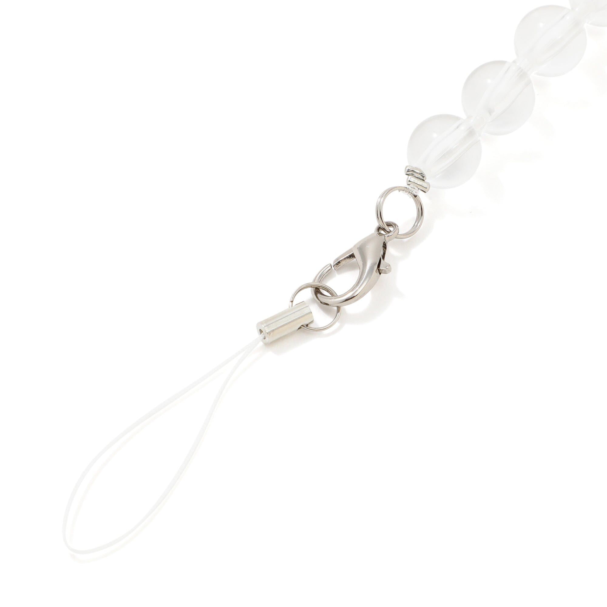 FRAIS Clear Beaded Hand Strap - Stylish & Comfortable Wristband for Women, Fashion Accessories for Daily Wear, Parties, and Work