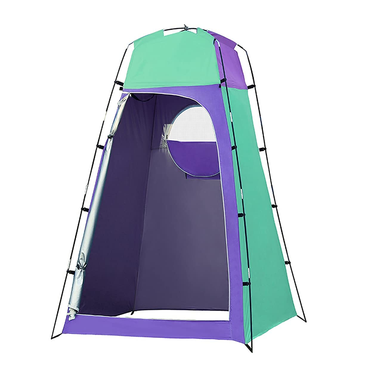 Portable Outdoor Shower Tent & Privacy Changing Room – Instant Setup Camping Toilet Tent with Rain Protection for Beach, Hiking & Backpacking | Perfect for Camping, Beach Trips & Outdoor Adventures