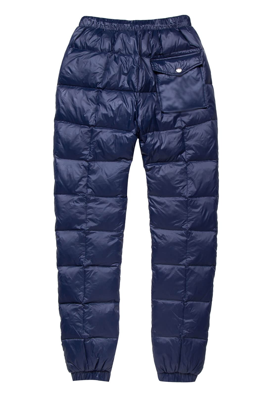 Flygo Women's Packable Winter Warm Snow Pants - Waterproof Insulated Ski Trousers with Utility Pockets - Navy Blue - Perfect for Skiing, Snowboarding & Cold Weather Outdoor Activities