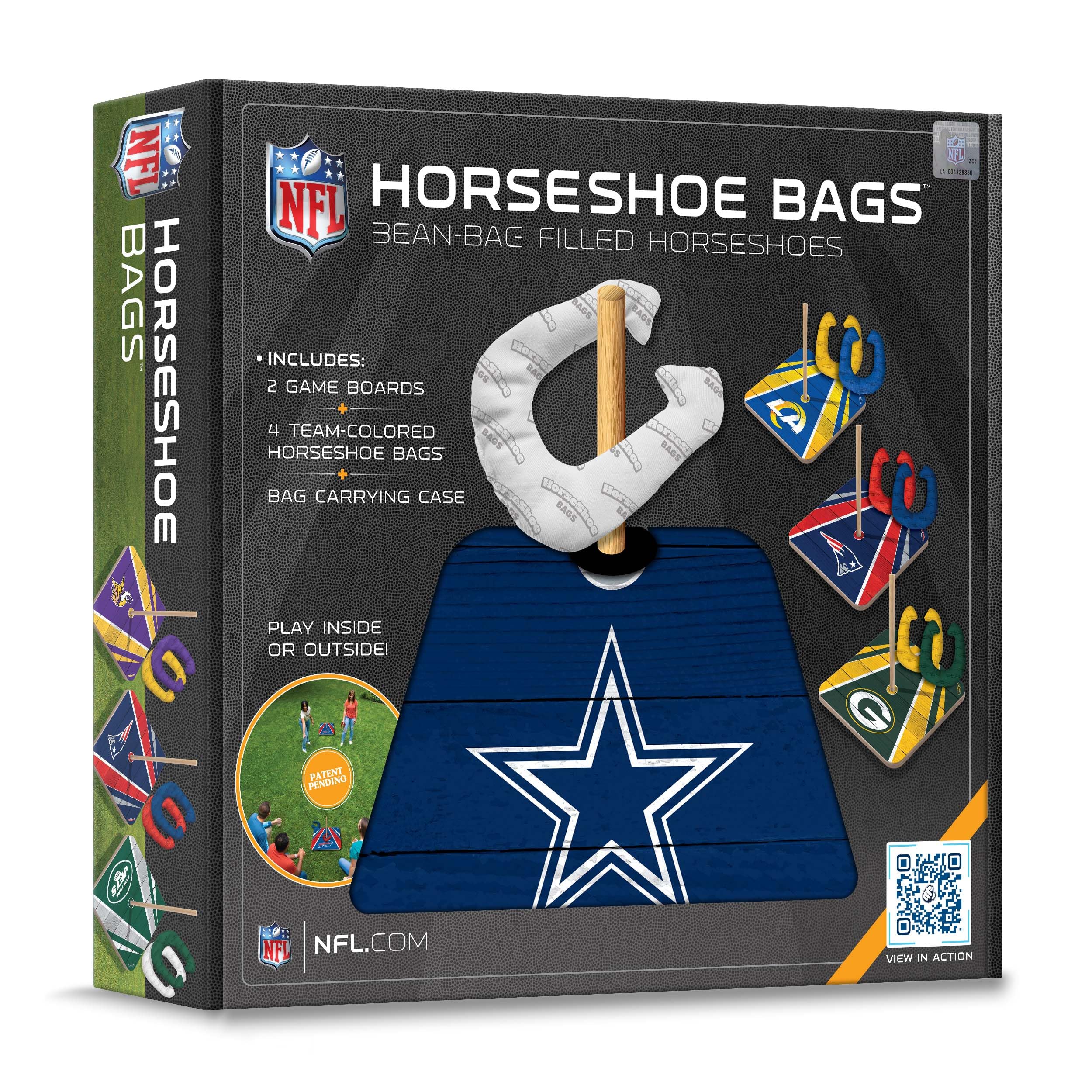 YouTheFan NFL Horseshoe Bags - Official Licensed Team Logo Game Day Tote Bag - Perfect for Football Tailgating, Stadium Events & Fan Gear Collection