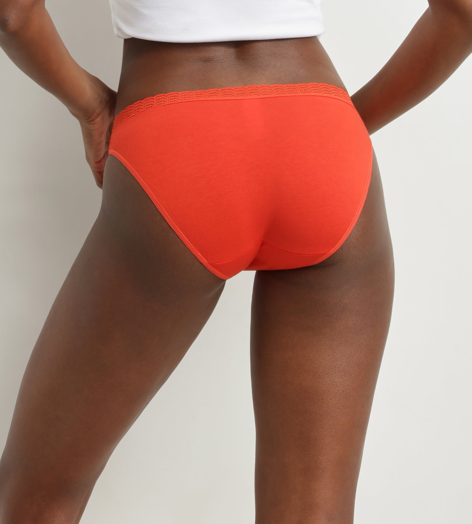 DIM Women's Underwear 2-Pack - Red & Pink Cotton Panties for Everyday Comfort | Perfect for Work, Lounge & Sleep