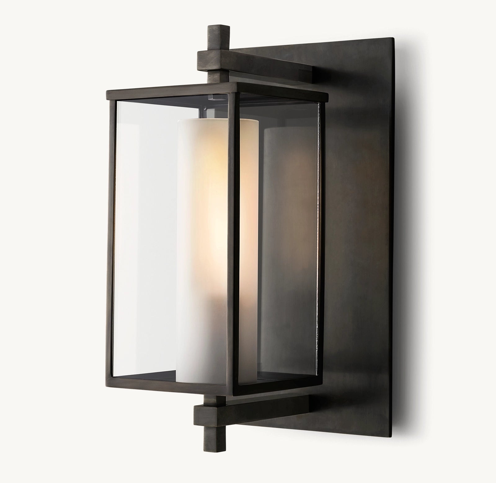 Devaux Modern Square Wall Sconce - Sleek LED Light Fixture for Bedroom, Living Room & Hallway - Energy Efficient Indoor Lighting Solution