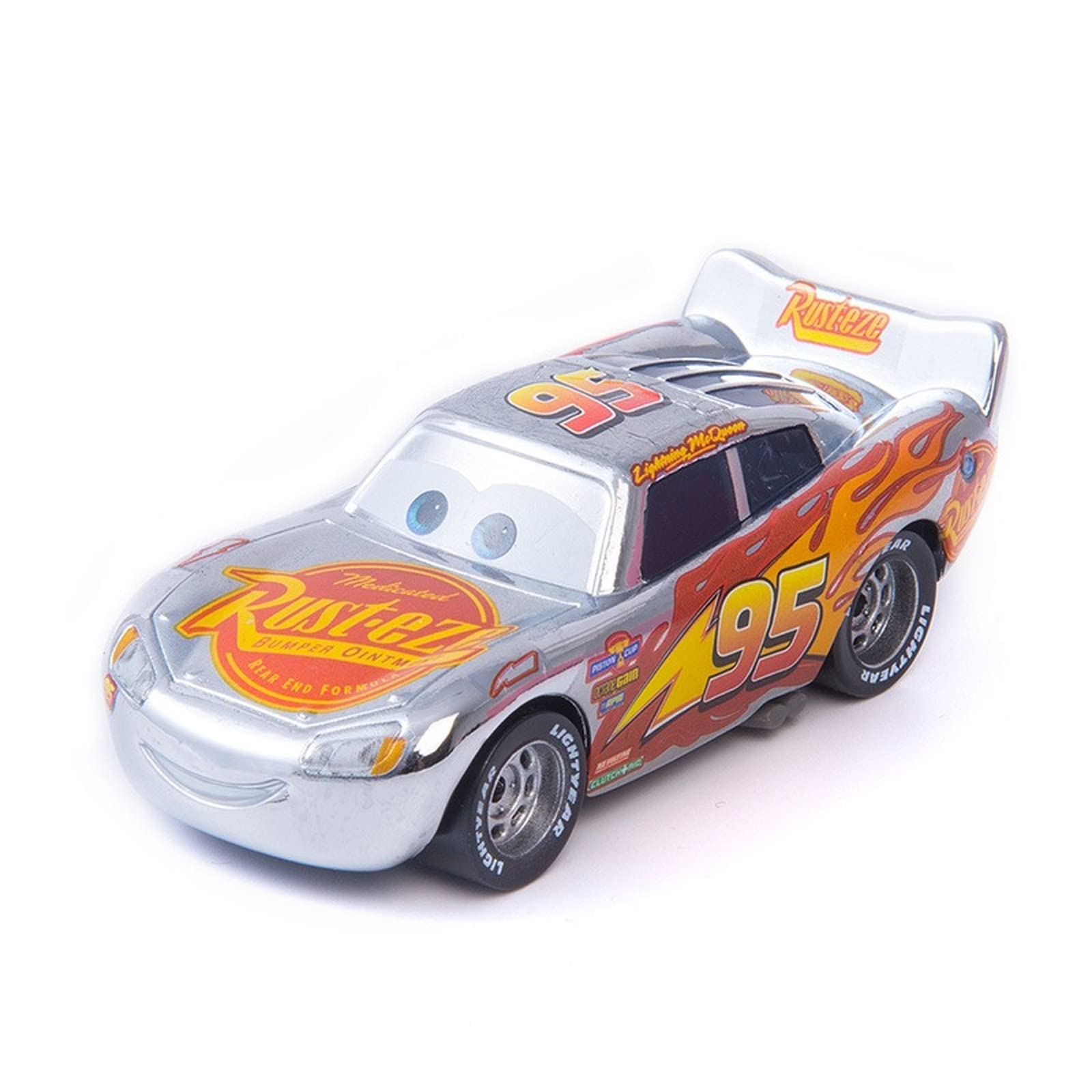 Lightning McQueen Toy Cars - Mini Race Car Carrier Toy Set for Kids, Small & Portable Collectible Vehicles Inspired by Disney Pixar Cars Movies (Racecar-10) - Perfect for Racing Play, Birthday Gifts & Movie-Themed Collections