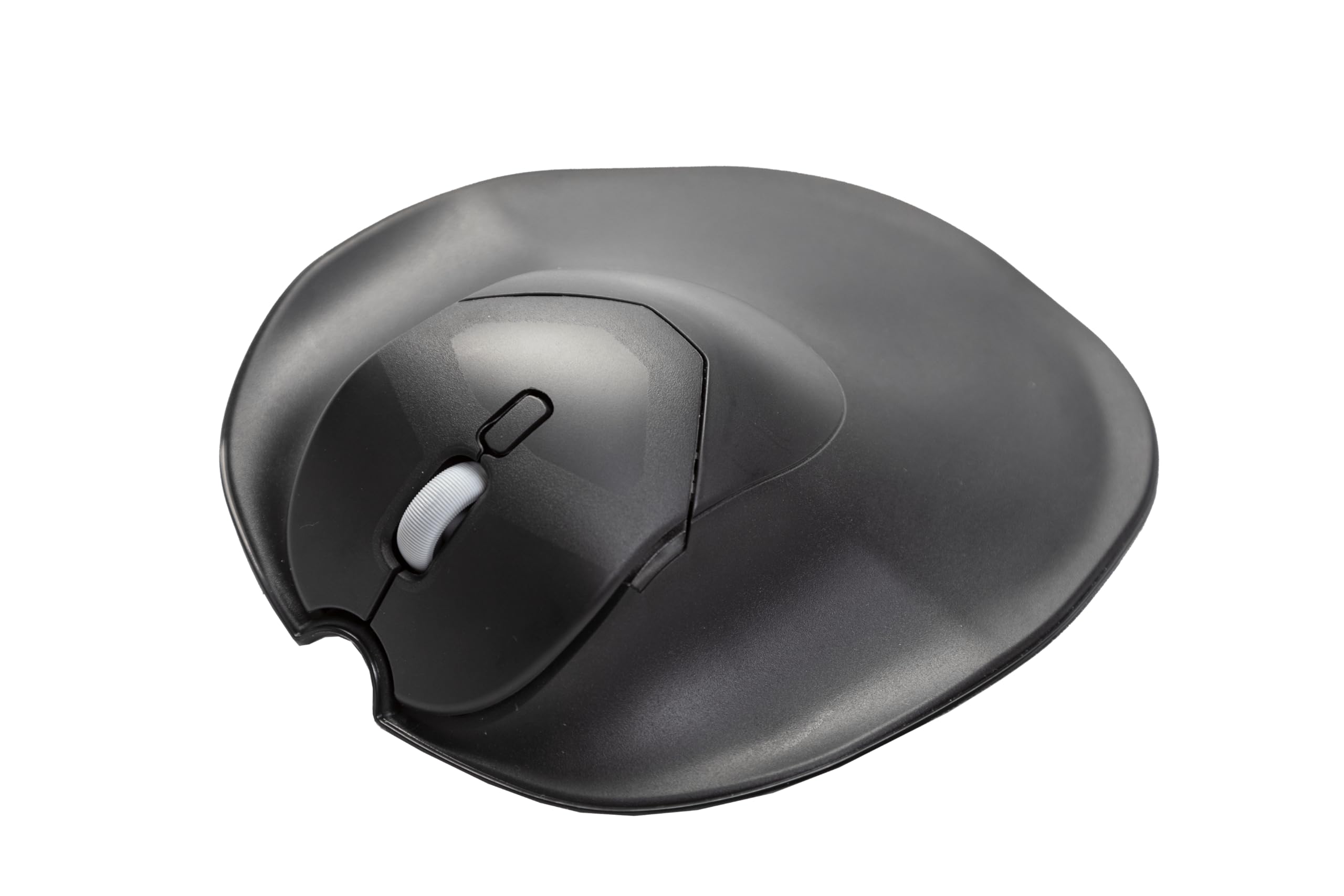 Ergonomic Ambidextrous Handshoe Mouse - Bluetooth & Wired Connectivity - Left/Right Hand Switchable - Medium Size for Comfortable Computing - Perfect for Office Work, Gaming, and Long-Term Computer Use