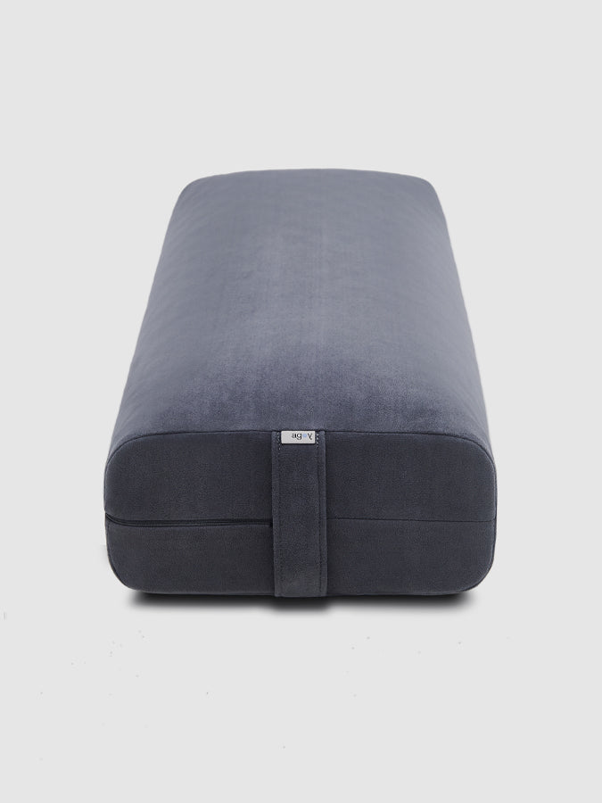 Premium Agoy Wide Top Yoga Bolster for Support & Comfort - Ideal for Yoga, Meditation, and Physical Therapy Sessions
