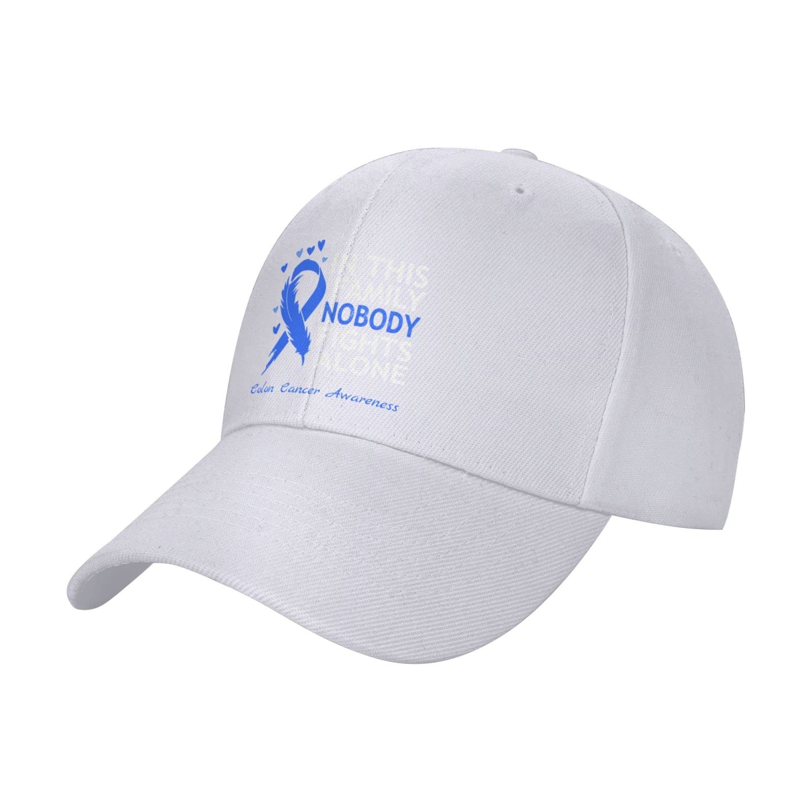 Fight Colon Cancer Together - Adjustable Baseball Cap for Men & Women - Support Awareness with This Stylish Dad Hat - Perfect for Walks, Sports & Everyday Wear