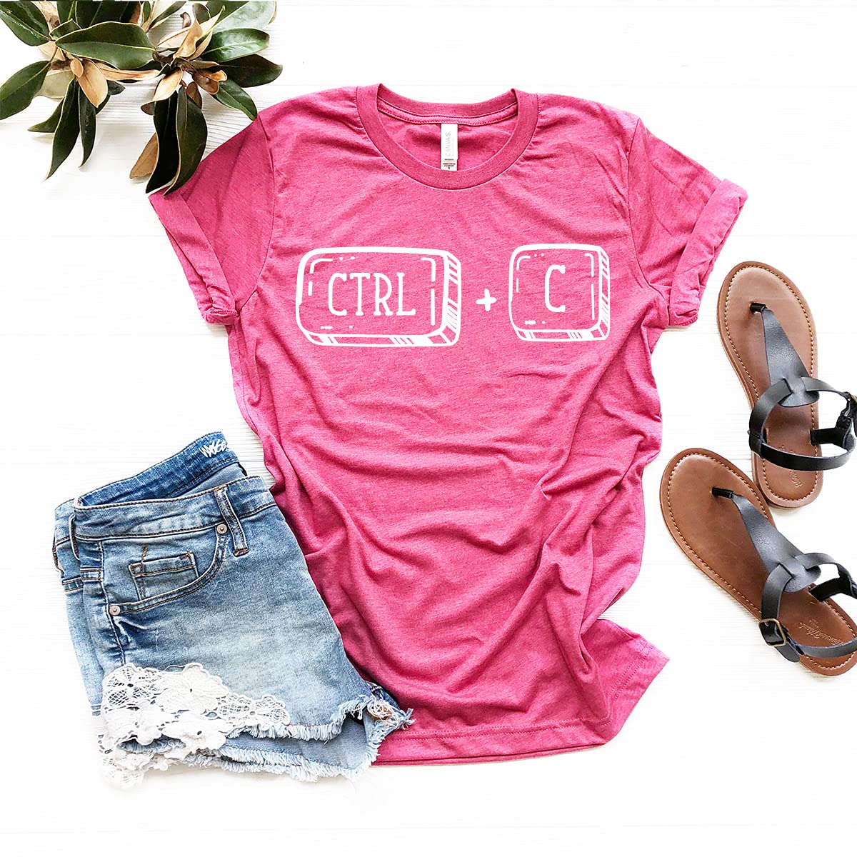 Ctrl C Ctrl V Funny Matching Family T-Shirts - Dad & Mom & Me Tees for Couples & Kids | Perfect for Family Reunions, Photo Shoots & Casual Outings