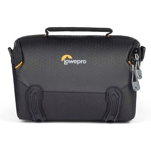 Lowepro Adventura SH 140 III Camera Backpack - Waterproof DSLR/SLR Bag for Travel & Hiking (Black/Green) - Perfect for Outdoor Photography & Adventure Trips