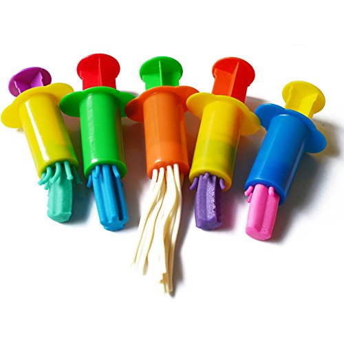 11-Piece Smart Dough Tools Kit with Molds & Extruders - Creative Play for Kids, DIY Modeling Clay Accessories for Arts & Crafts, Baking Decorations