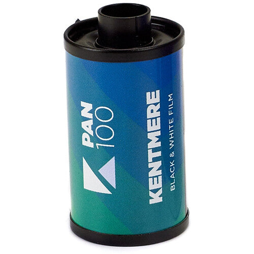 Kentmere Pan 100 Black & White 35mm Film Roll (36 Exposures) - Perfect for Street Photography & Low Light Shooting