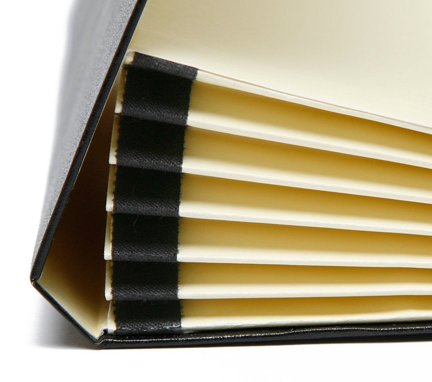 Premium Moleskine Large Hard Cover Notebook with Organizing Memo Pockets - Perfect for Business Meetings, Travel Journaling & Creative Writing