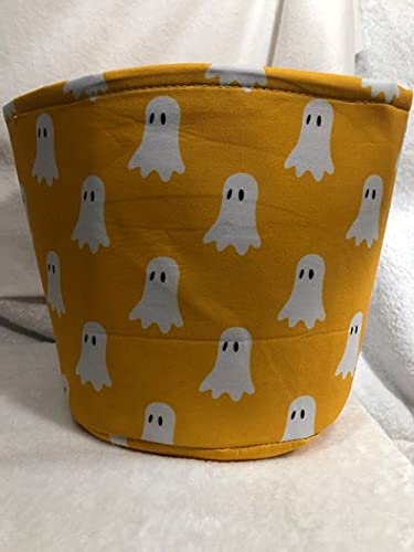 Personalized Halloween Basket - Custom Trick or Treat Bucket with Embroidery for Baby's First Halloween | Halloween Party Favors, Gift Baskets & Home Decor