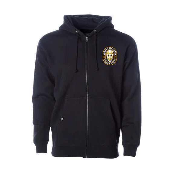 Violent Gentlemen Masks Off Zip Hoodie - Stylish & Comfortable Pullover for Men | Perfect for Casual Wear, Gym, and Outdoor Activities