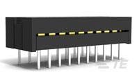 746611-7, 08 DIP Plug Connector with Cover (10-Pack) - Ideal for Electronics Repair, Circuit Board Connections, and DIY Projects