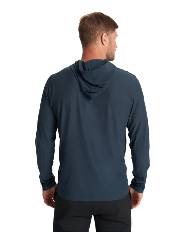 Strato Tech Hoodie - Lightweight & Breathable Men's Zip Up Hooded Sweatshirt for Running, Gym & Outdoor Activities