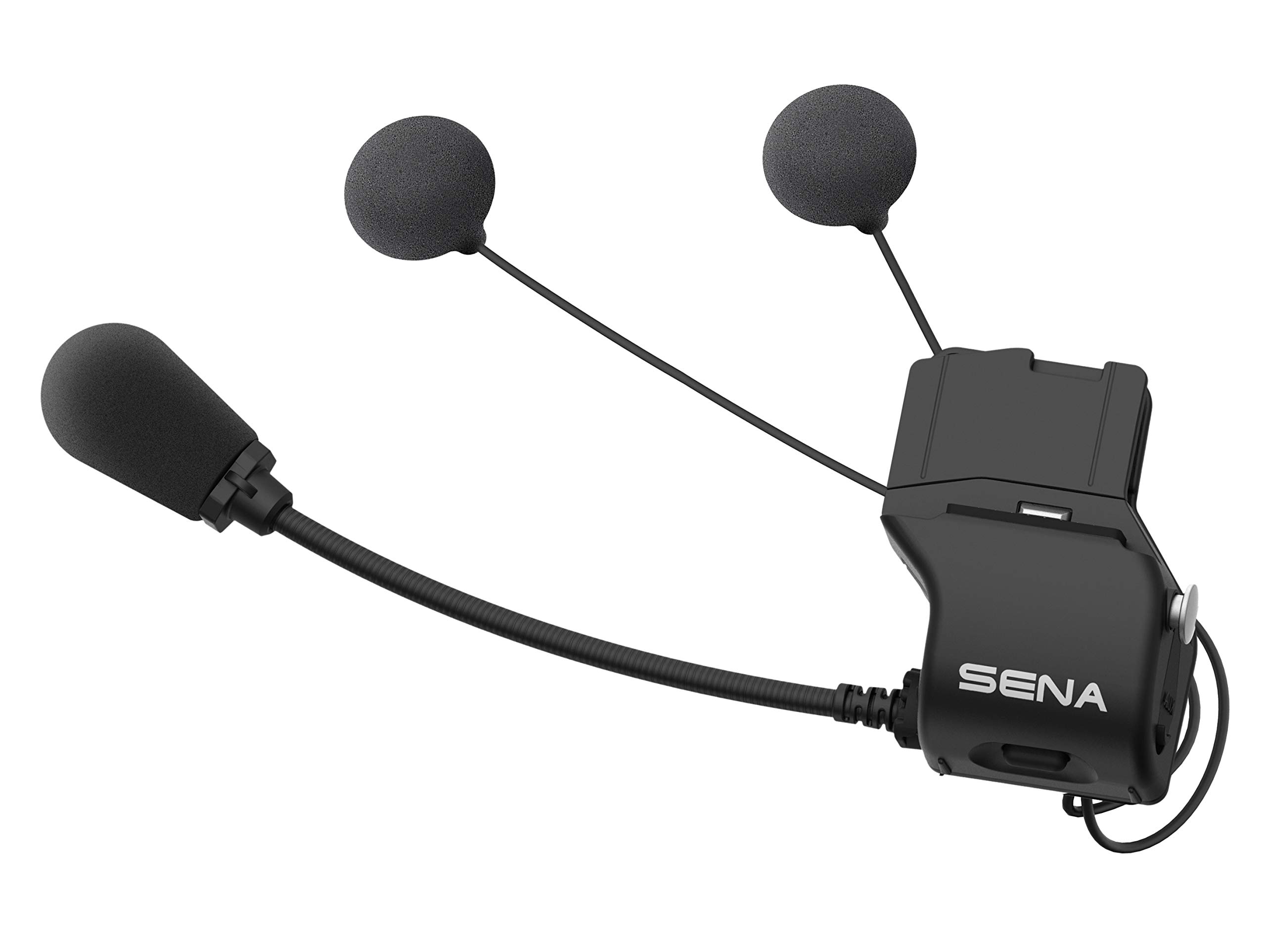 Sena Universal Helmet Clamp Kit with Slim Bluetooth Speakers - Compatible with 20S, 20S EVO, 30K - Perfect for Motorcycle Communication & Music on the Go